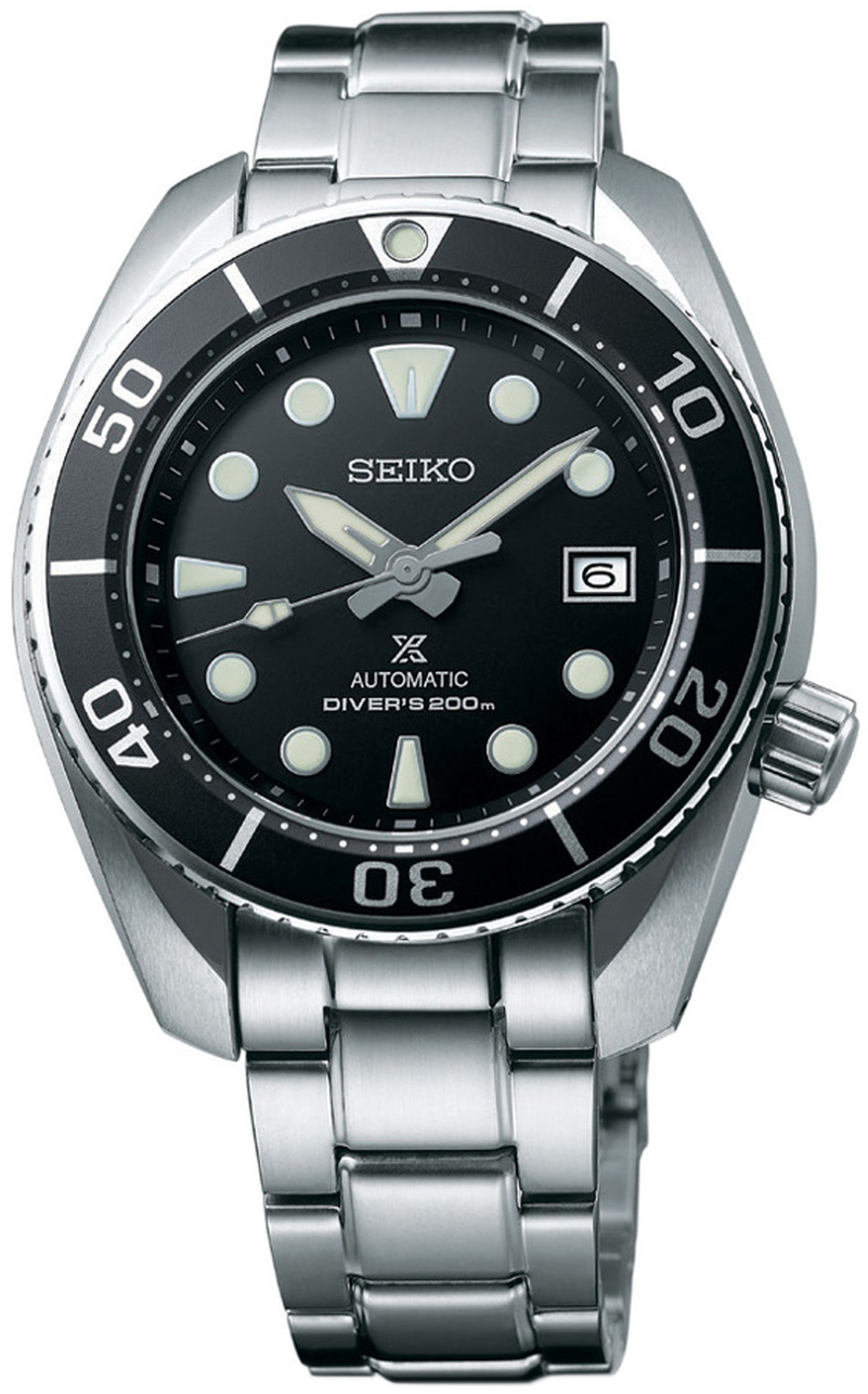 Seiko Miesten kello SPB101J1 Prospex Musta/Teräs Ø45 mm