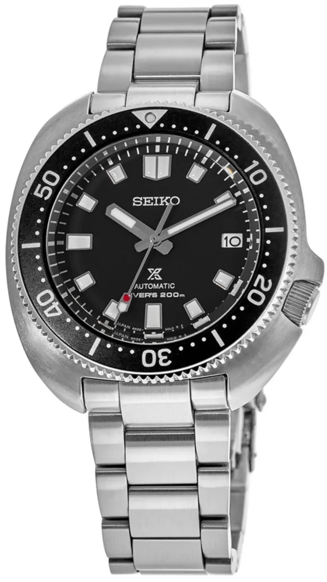 Seiko Miesten kello SPB151J1 Prospex Captain Willard Musta/Teräs