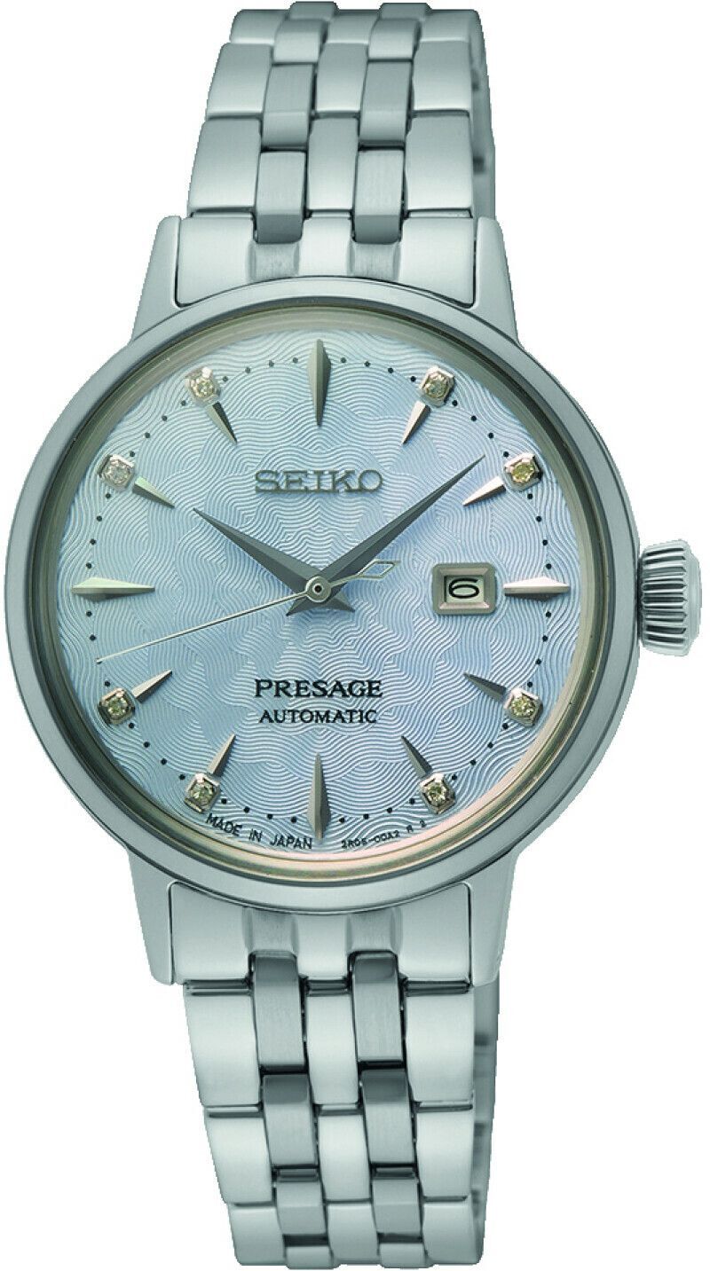 Seiko Naisten kello SRE007J1 Presage Coctail Sininen/Teräs Ø30 mm