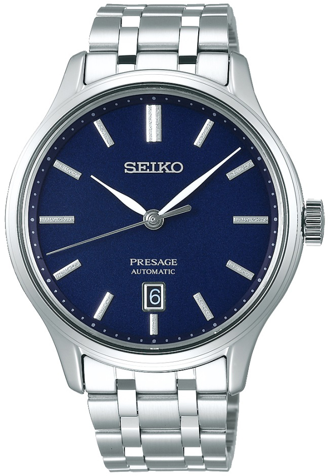 Seiko Miesten kello SRPD41J1 Presage Sininen/Teräs Ø41.7 mm