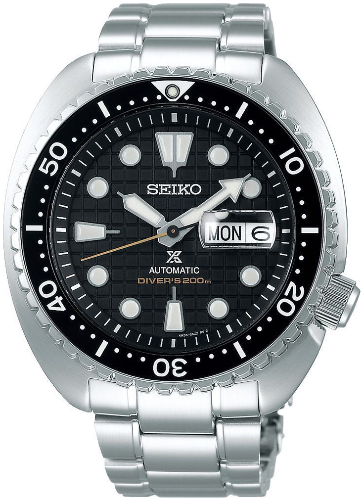 Seiko Miesten kello SRPE03K1 Prospex Musta/Teräs Ø45 mm