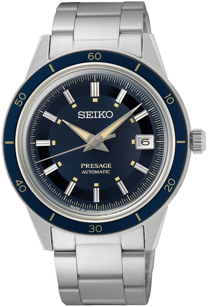 Seiko Miesten kello SRPG05J1 Presage Sininen/Teräs Ø40.8 mm