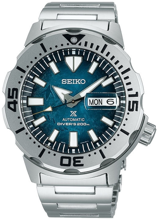 Seiko Miesten kello SRPH75K1 Prospex Sininen/Teräs Ø43 mm