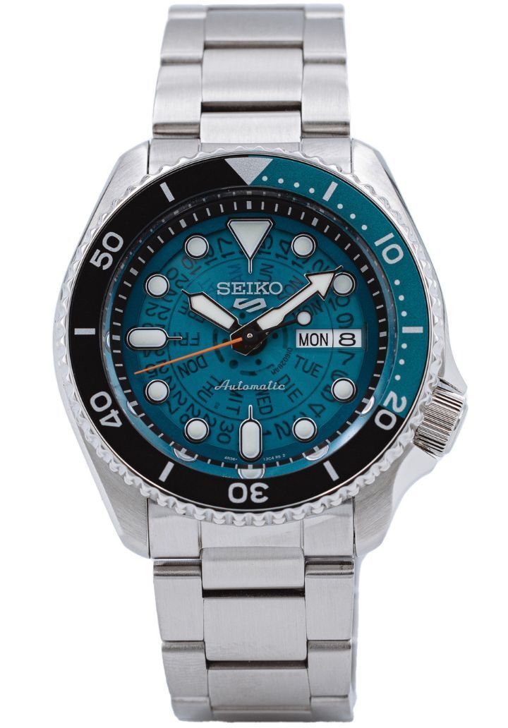 Seiko 5 Sports Miesten kello SRPJ45K1 Sininen/Teräs Ø43 mm