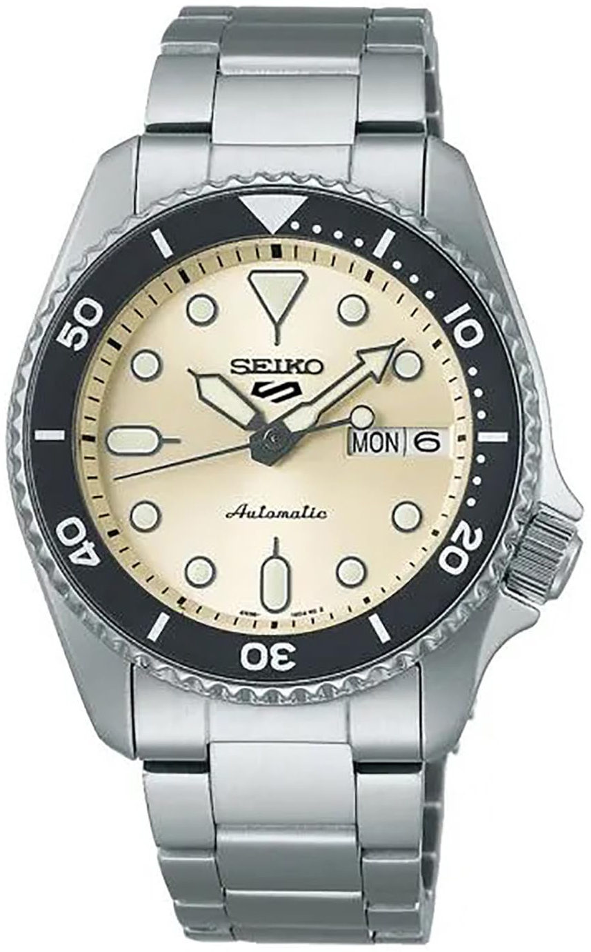 Seiko 5 Sports Miesten kello SRPK31K1 Beige/Teräs Ø38 mm