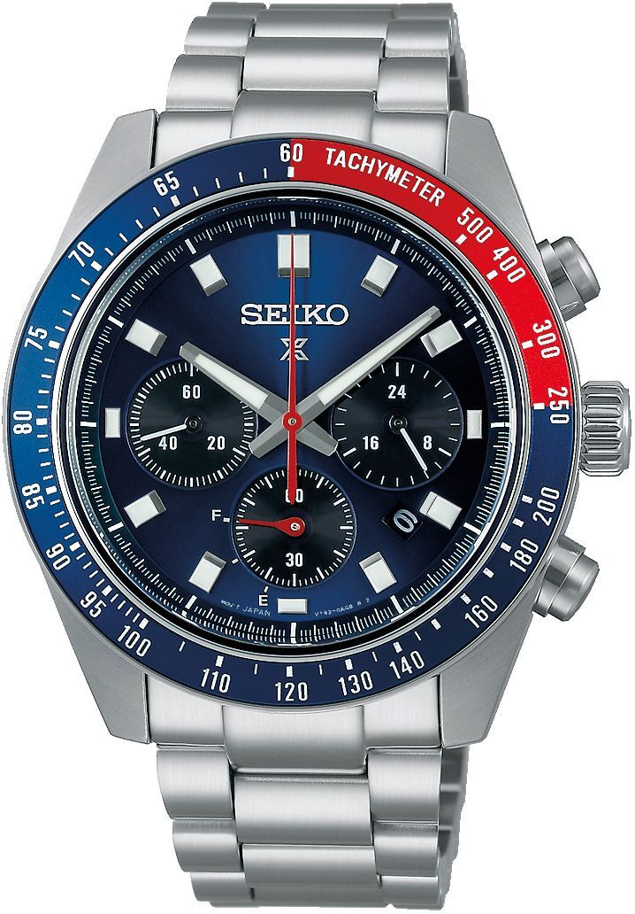 Seiko Miesten kello SSC913P1 Prospex Solar Sininen/Teräs Ø41 mm