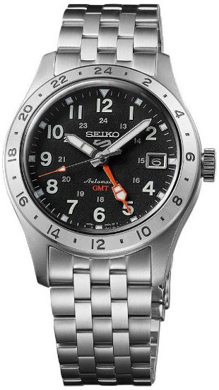 Seiko 5 Miesten kello SSK023K1 Musta/Teräs Ø39.4 mm