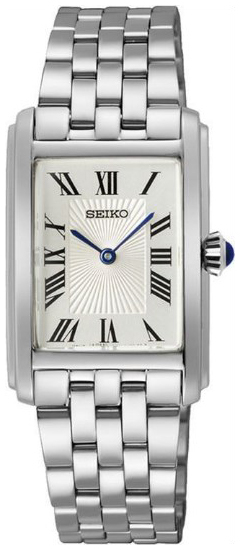 Seiko Naisten kello SWR083P1 Classic Hopea/Teräs