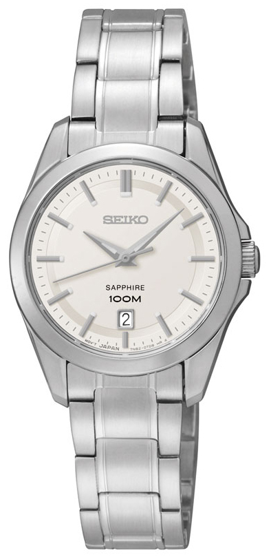 Seiko 99999 Naisten kello SXDF55P1 Hopea/Teräs Ø28 mm