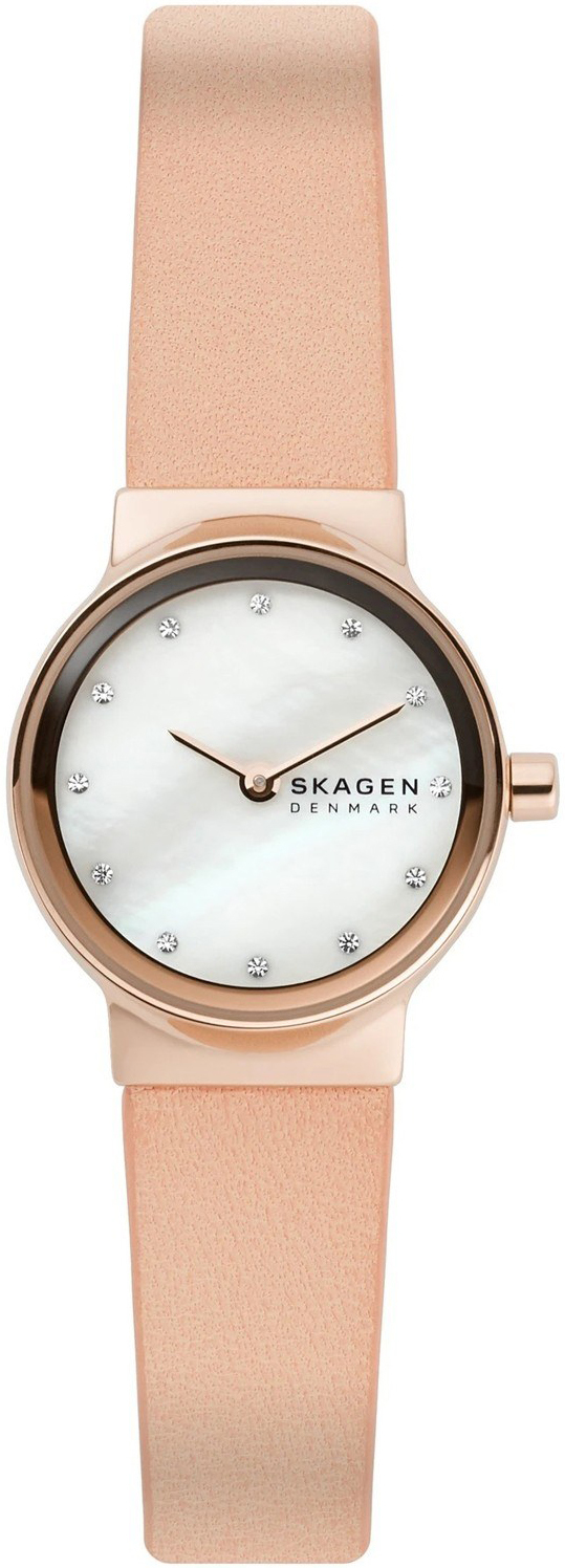 Skagen Freja Naisten kello SKW1113 Valkoinen/Nahka Ø26 mm