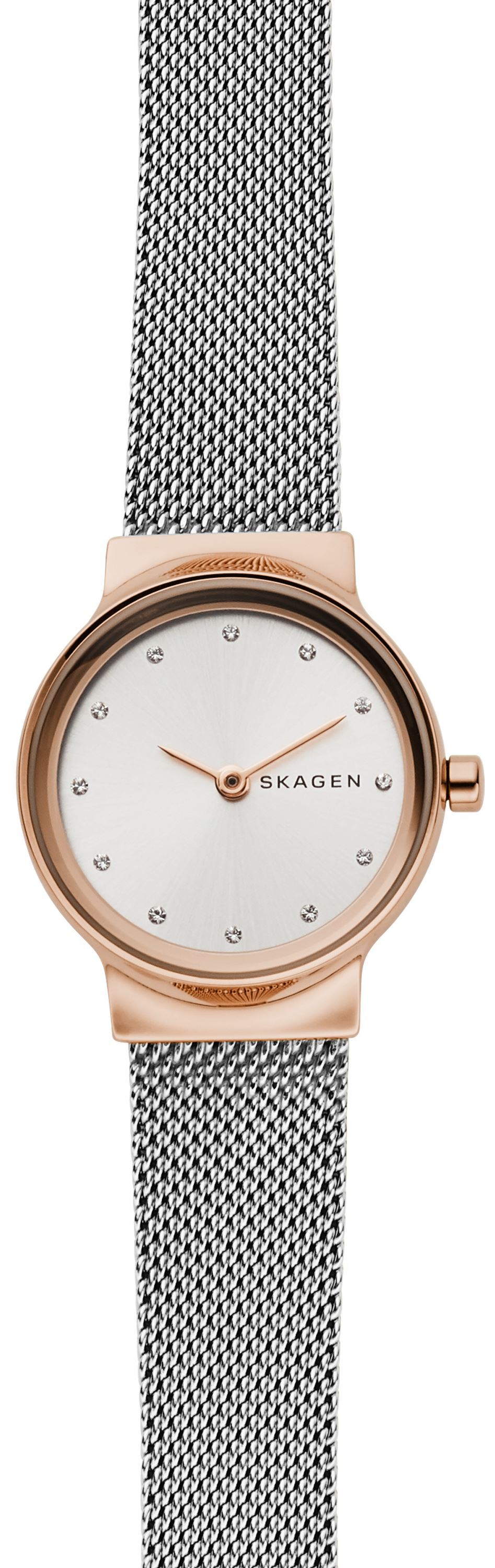 Skagen Naisten kello SKW2716 Freja Valkoinen/Teräs Ø26 mm