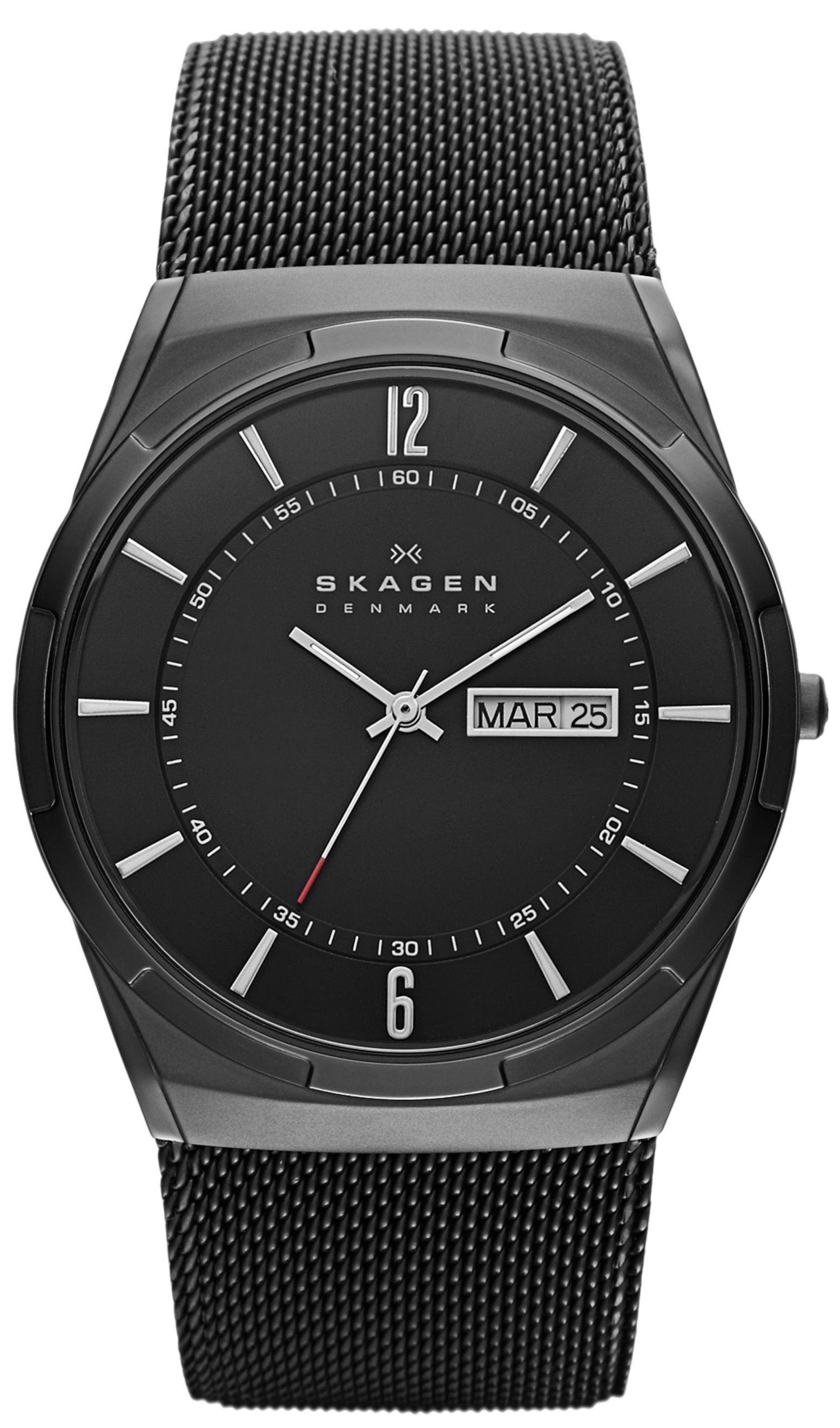 Skagen Miesten kello SKW6006 Melbye Musta/Teräs Ø40 mm