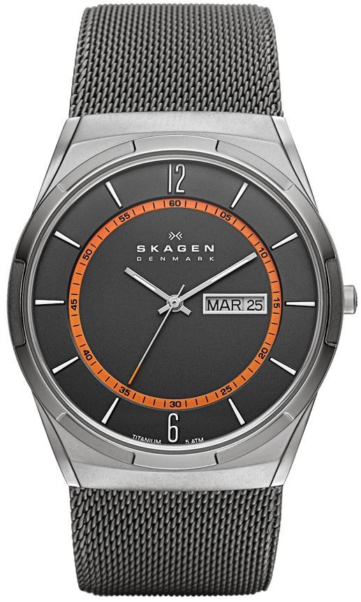 Skagen Miesten kello SKW6007 Melbye Harmaa/Teräs Ø40 mm