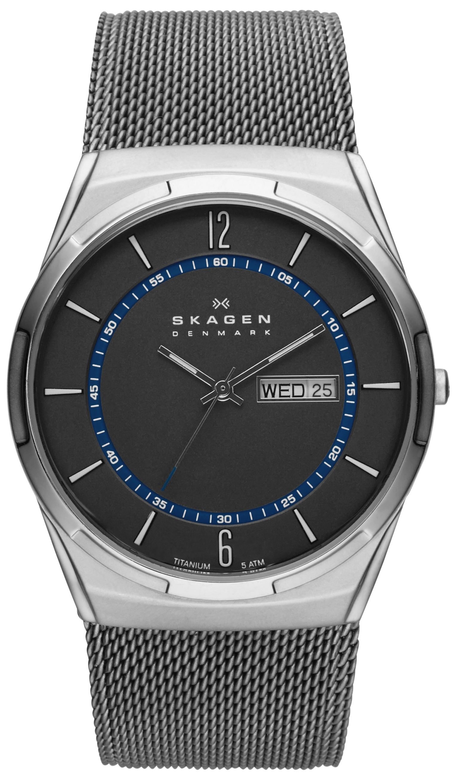 Skagen Miesten kello SKW6078 Melbye Harmaa/Titaani Ø40 mm