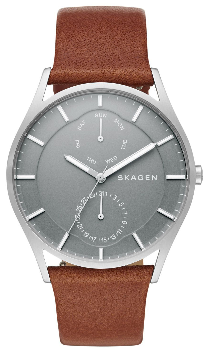 Skagen Holst Miesten kello SKW6264 Harmaa/Nahka Ø40 mm