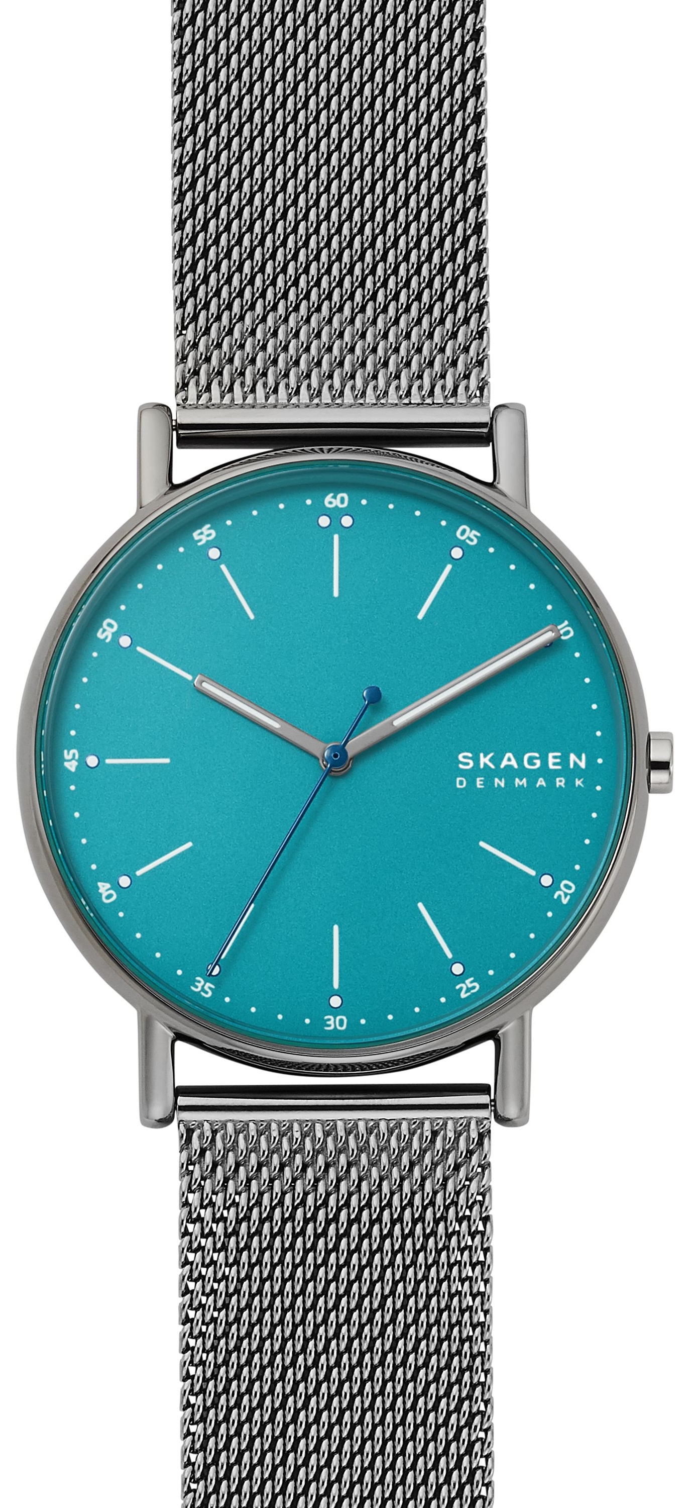 Skagen Signatur Miesten kello SKW6743 Sininen/Teräs Ø40 mm