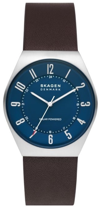 Skagen Miesten kello SKW6838 Grenen Solar Powered Sininen/Nahka Ø37