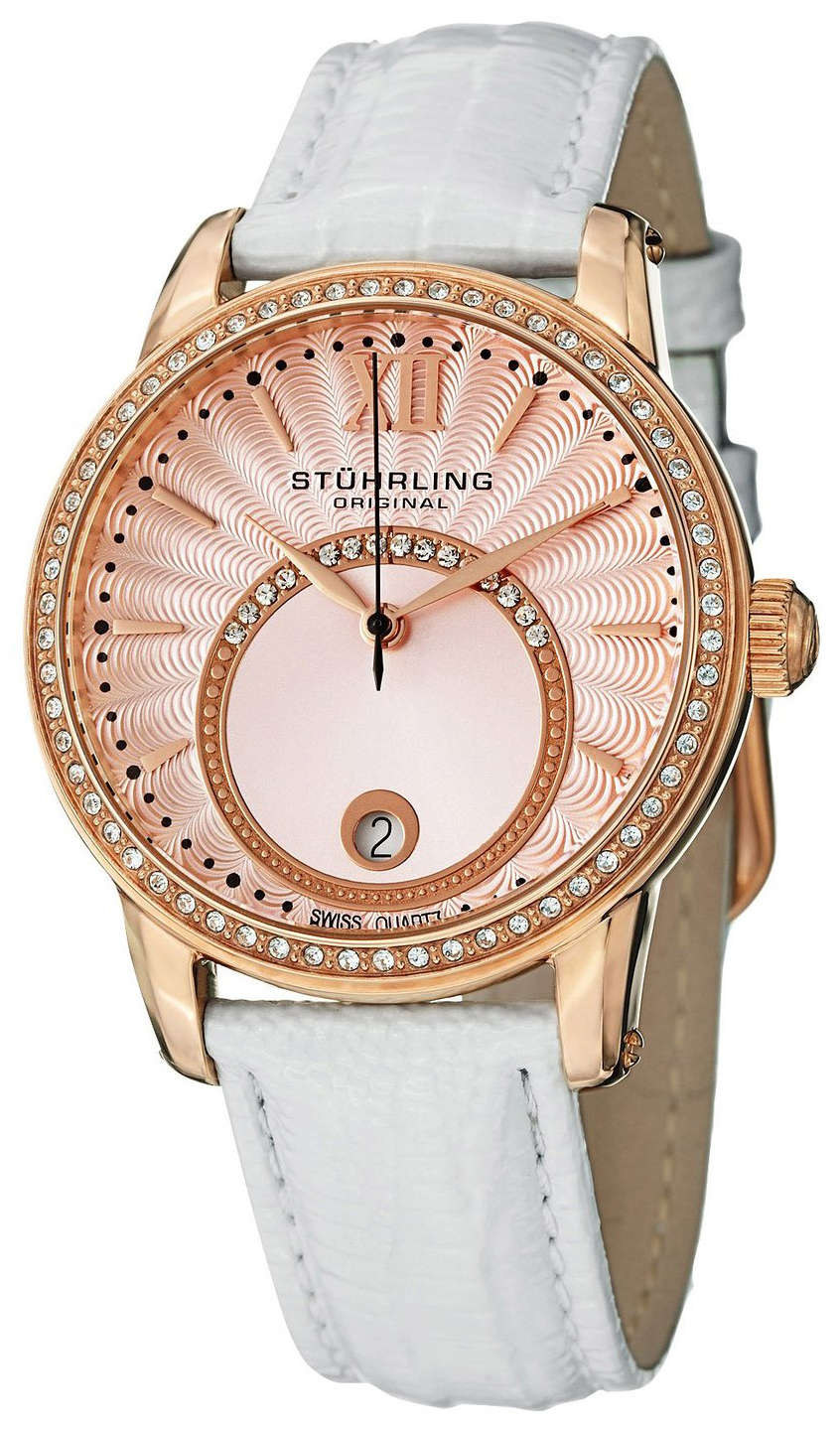 Stührling Original Naisten kello 544.1145W4 Kulta/Nahka Ø37 mm