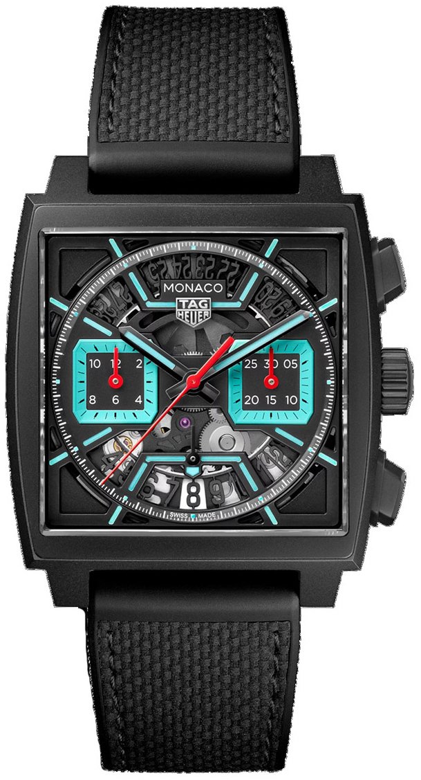 TAG Heuer CBL2184.FT6236 Monaco Harmaa/Kumi