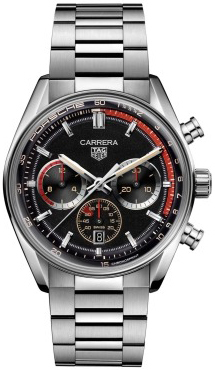 TAG Heuer Miesten kello CBS2015.EB0381 Carrera Musta/Teräs Ø42 mm