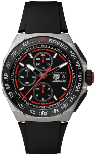 TAG Heuer Miesten kello CBZ2082.FT8096 Formula 1 Musta/Kumi Ø44 mm