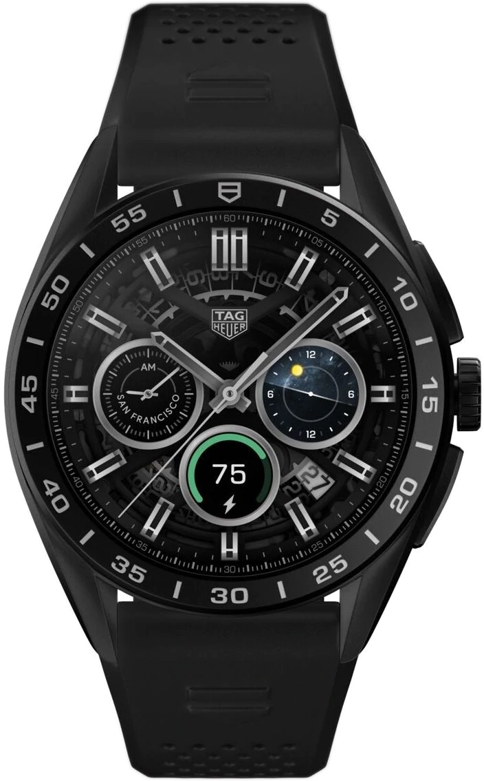 TAG Heuer Miesten kello SBR8A80.BT6261 Connected Kumi Ø45 mm