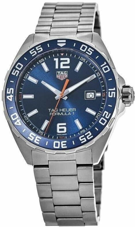 TAG Heuer Miesten kello WAZ1010.BA0842 Formula 1 Sininen/Teräs Ø43