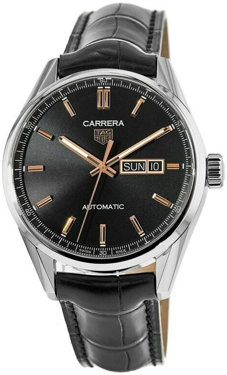 TAG Heuer Miesten kello WBN2013.FC6503 Carrera Musta/Nahka Ø41 mm