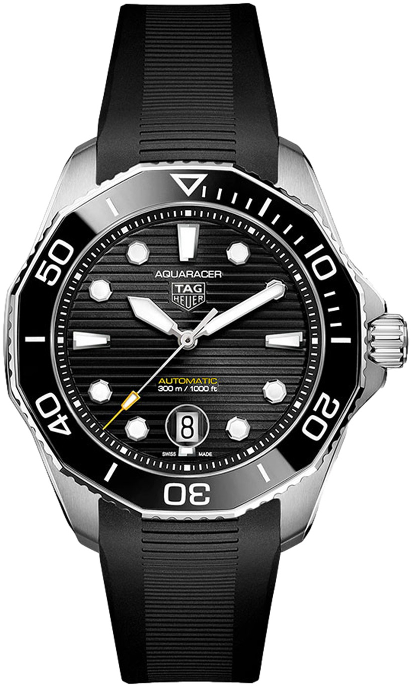 TAG Heuer Miesten kello WBP201A.FT6197 Aquaracer Musta/Kumi Ø43 mm