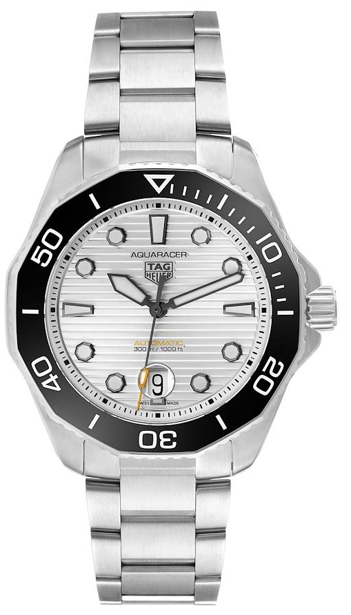 TAG Heuer Miesten kello WBP201C.BA0632 Aquaracer Hopea/Teräs Ø43 mm