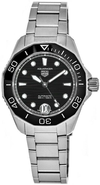 TAG Heuer Naisten kello WBP231D.BA0626 Aquaracer Lady Musta/Teräs