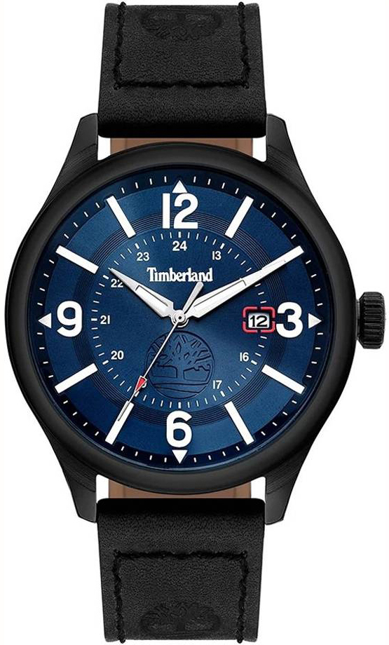 Timberland Miesten kello TBL14645JSU03 Sininen/Nahka Ø46 mm