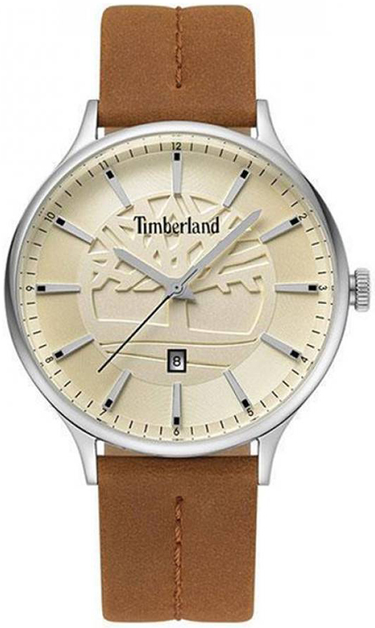 Timberland Miesten kello TBL15488JS07 Beige/Nahka Ø43 mm