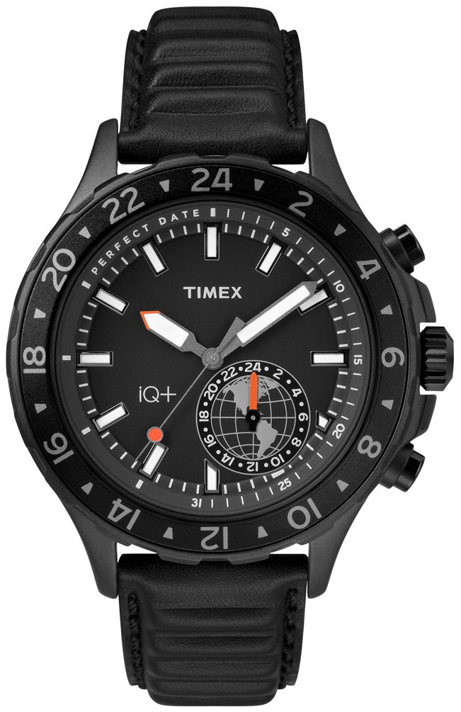 Timex Miesten kello TW2R39900 Musta/Nahka Ø43 mm