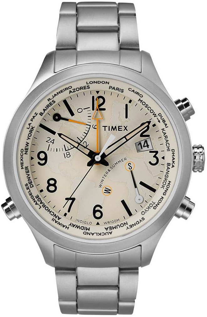 Timex Miesten kello TW2R43400 Kerma/Teräs Ø43 mm