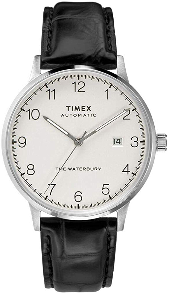 Timex Miesten kello TW2T69900 Valkoinen/Nahka Ø40 mm