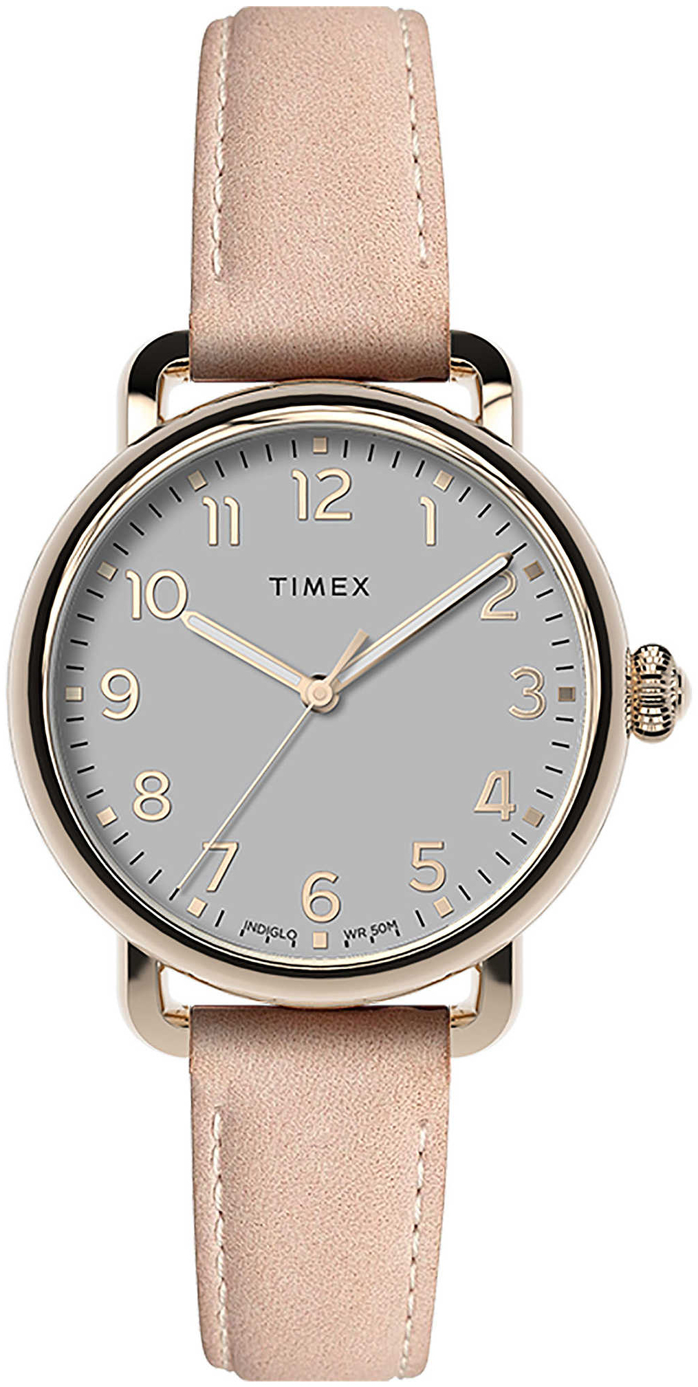 Timex 99999 Naisten kello TW2U13500D7 Harmaa/Nahka Ø34 mm