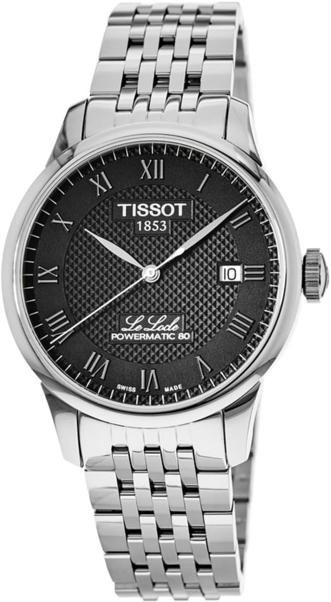 Tissot Miesten kello T006.407.11.053.00 Le Locle Musta/Teräs Ø39.3