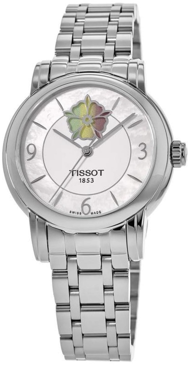 Tissot Naisten kello T050.207.11.117.05 T-Lady Valkoinen/Teräs Ø35