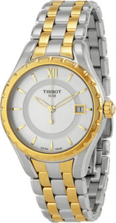 Tissot Naisten kello T072.210.22.038.00 Hopea/Teräs Ø34 mm