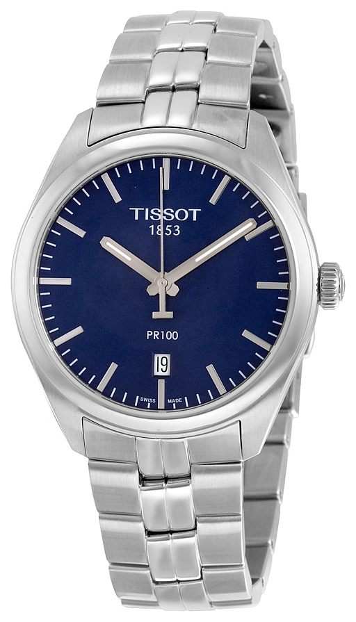 Tissot Miesten kello T101.410.11.041.00 PR 100 Gent Sininen/Teräs