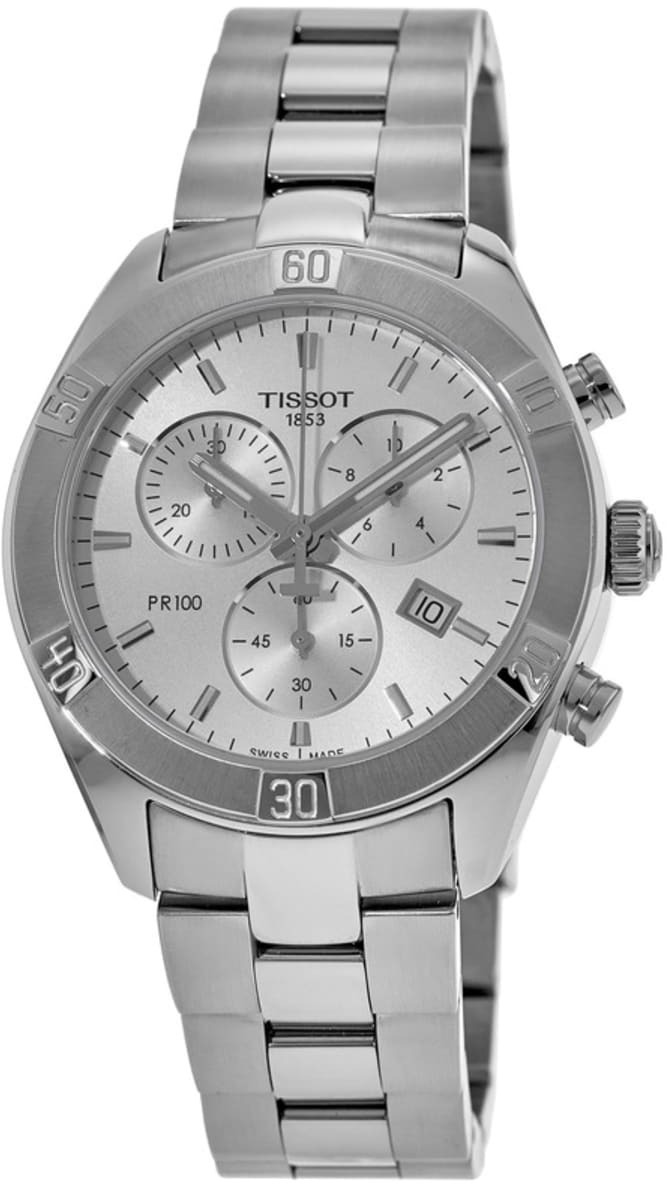 Tissot Naisten kello T101.917.11.031.00 Pr 100 Hopea/Teräs Ø38 mm