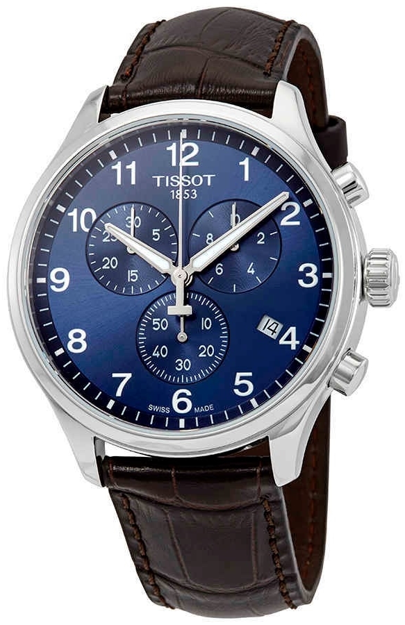 Tissot Miesten kello T116.617.16.047.00 T-Sport Sininen/Nahka Ø45 mm