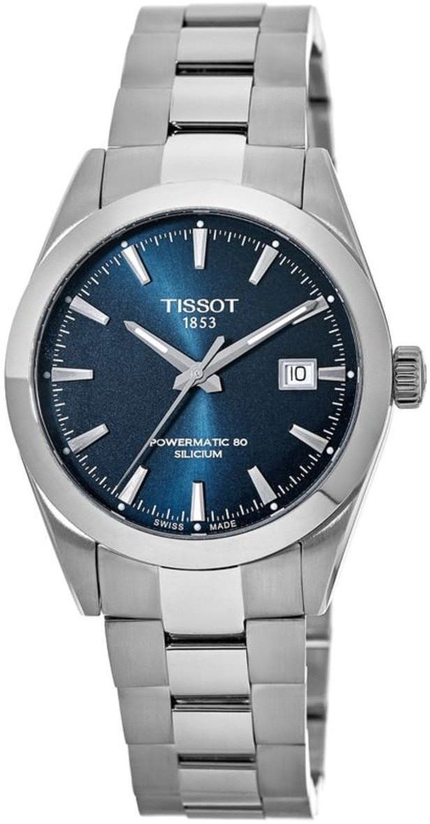 Tissot Miesten kello T127.407.11.041.00 T-Classic Sininen/Teräs Ø40