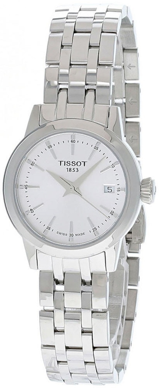 Tissot Naisten kello T129.210.11.031.00 Classic Dream Hopea/Teräs