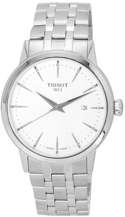 Tissot Miesten kello T129.410.11.031.00 Classic Dream Hopea/Teräs