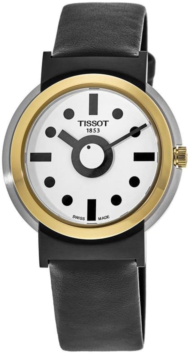 Tissot Miesten kello T134.410.27.011.00 Heritage Valkoinen/Nahka Ø41