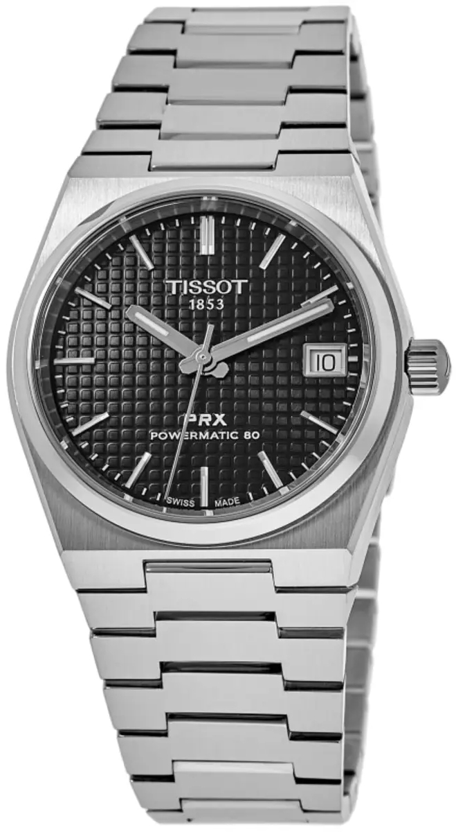 Tissot T137.207.11.051.00 PRX Musta/Teräs Ø35 mm