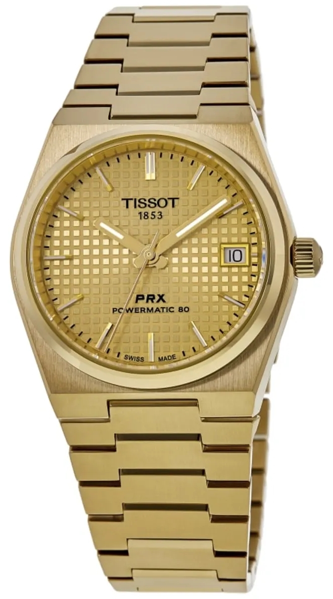 Tissot Naisten kello T137.207.33.021.00 PRX Kulta/Kullanvärinen