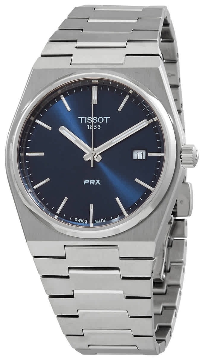 Tissot Miesten kello T137.410.11.041.00 Prx Sininen/Teräs Ø40 mm